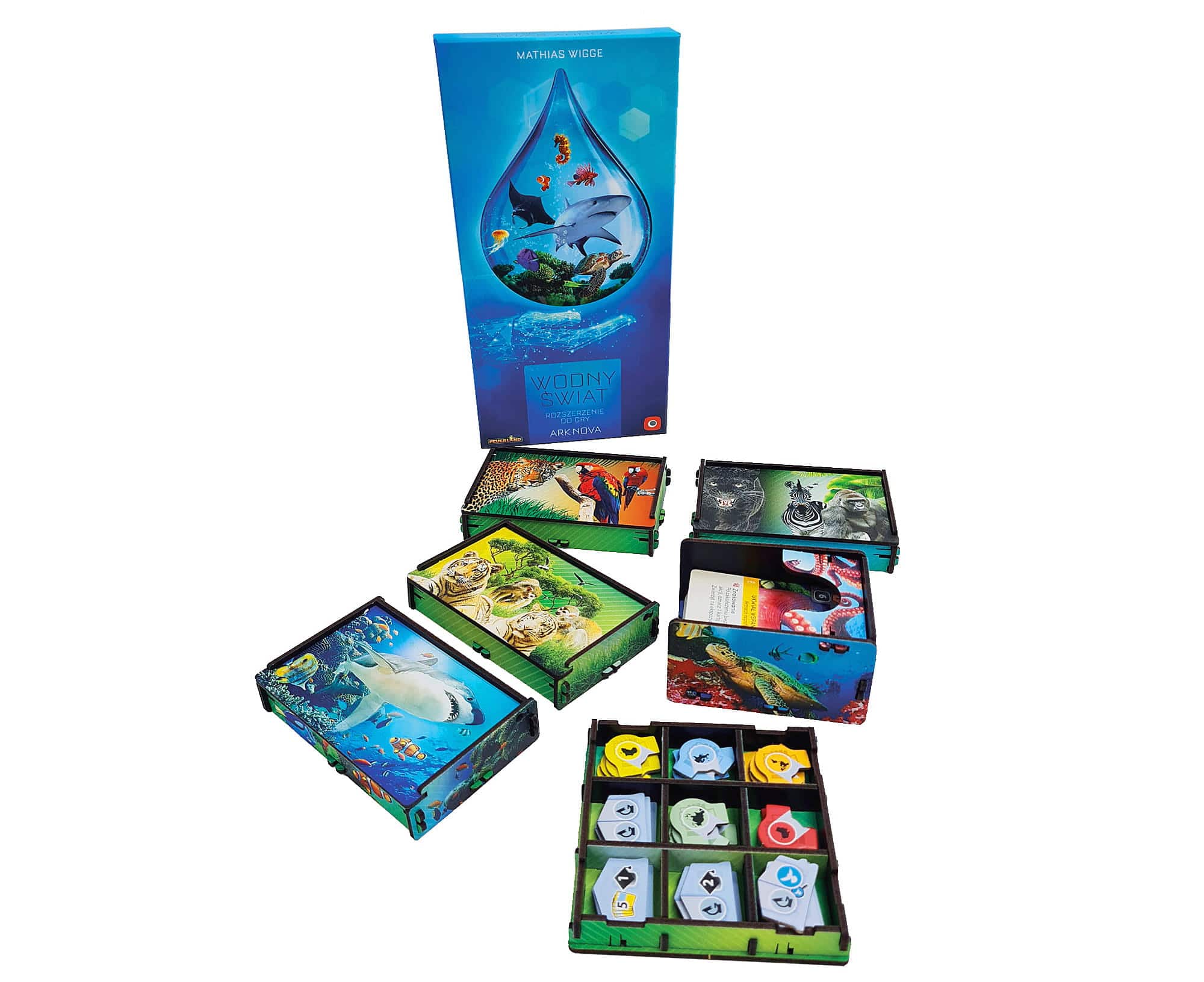 Poland Games Insert: Ark Nova + Marine Worlds Expansion UV Print (ERA89346) Obrázek