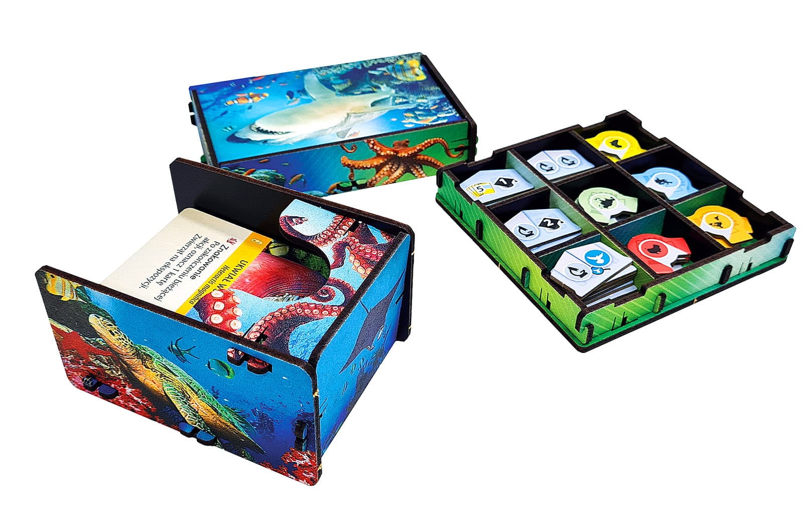 Poland Games Insert: Ark Nova – Marine Worlds UV Print (ERA89347) Obrázek