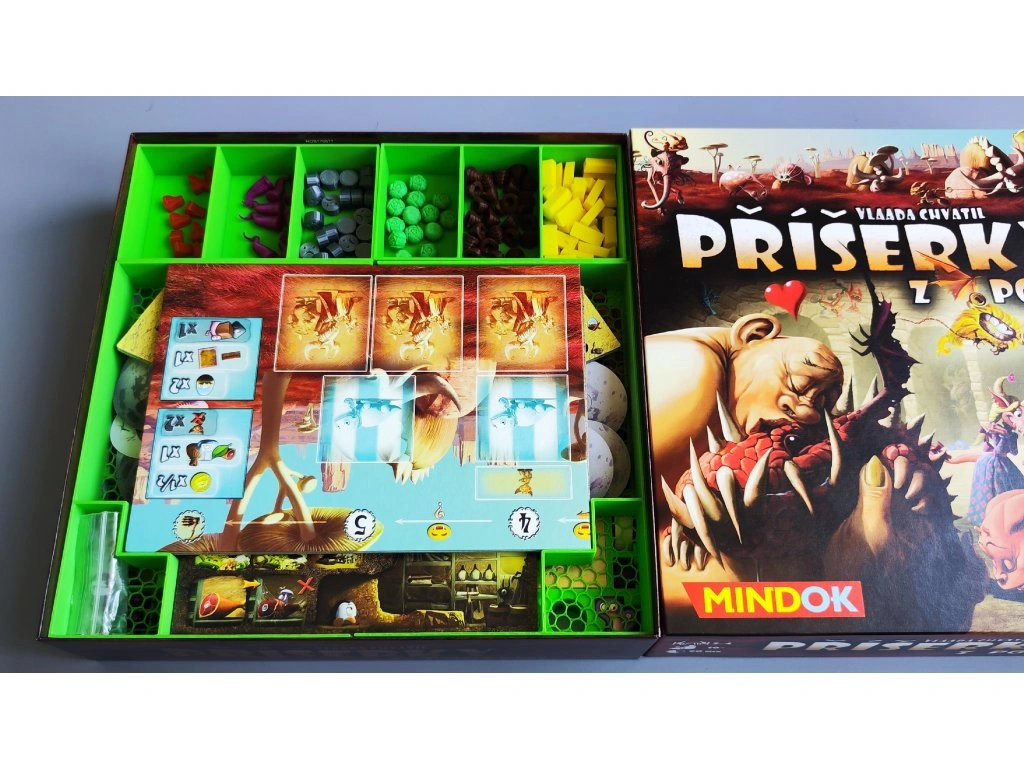 inserty.cz Insert: Příšerky z podzemí + Dark Alleys (černý) Obrázek