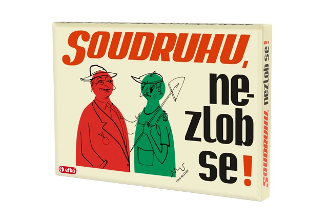 Efko Soudruhu, nezlob se - společenská rodinná hra
