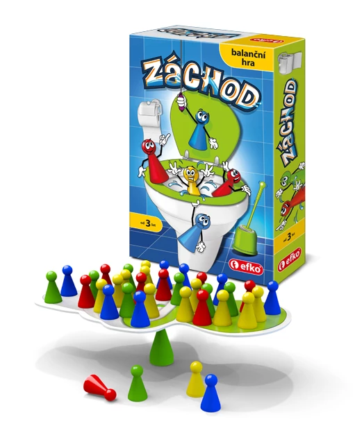 Efko Záchod - balanční rodinná hra Obrázek