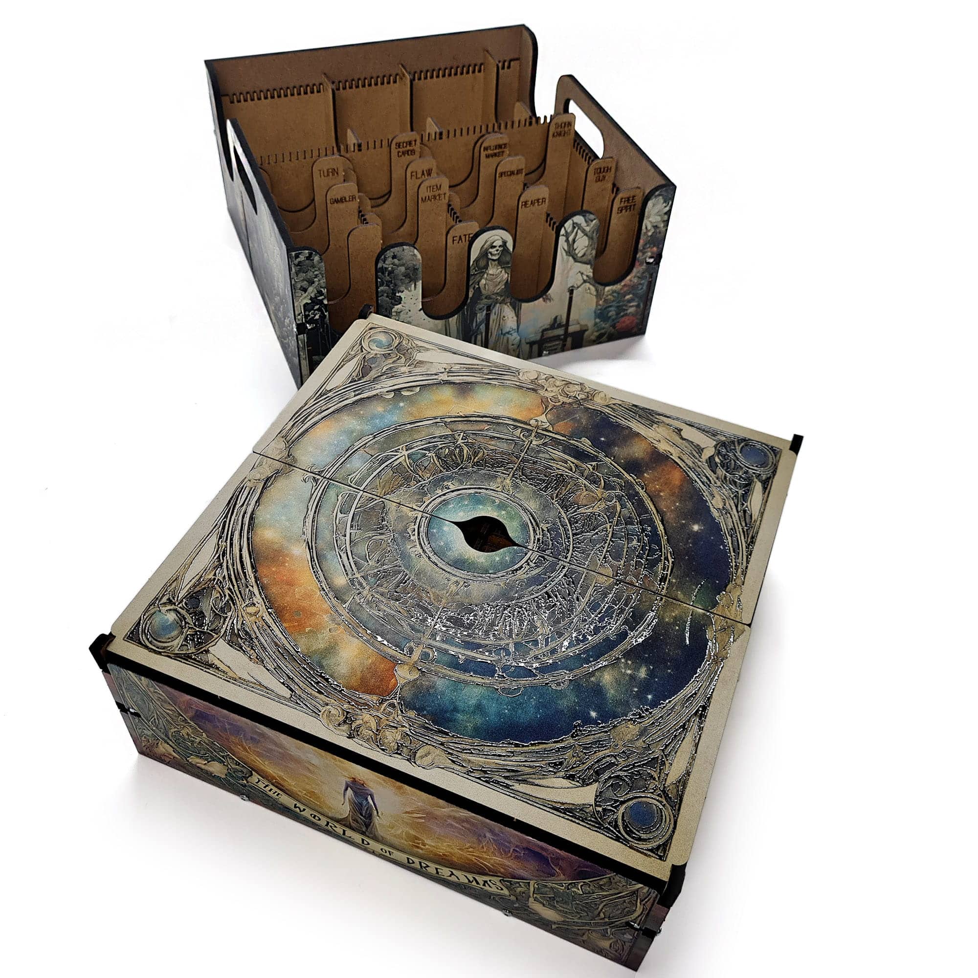 Poland Games Insert: Etherfields + 5th Player Expansion with Extra Dreams Divider UV Print (ERA89380) Obrázek