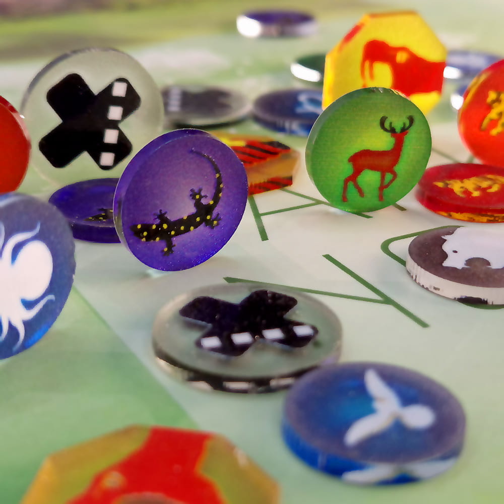 Poland Games Token and Markers: Ark Nova Token Set Obrázek