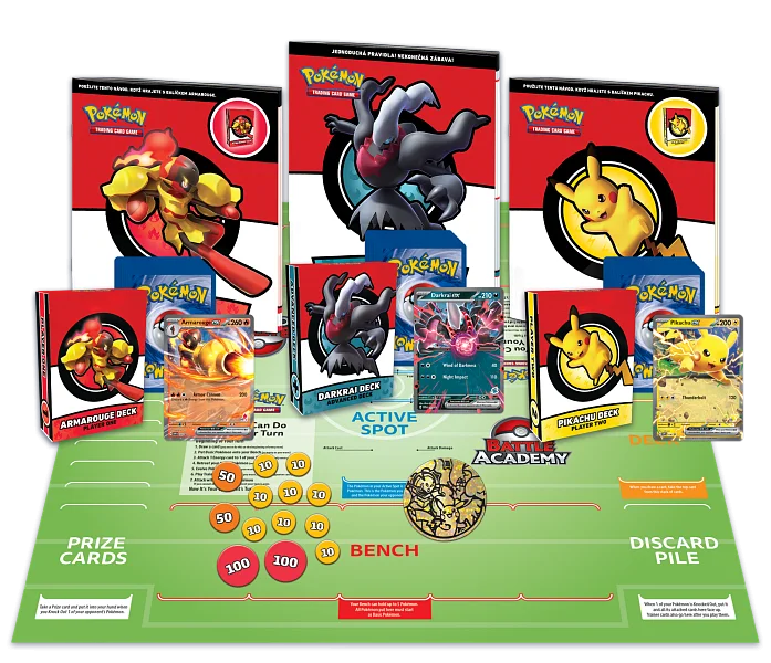 Nintendo Pokémon TCG: Battle Academy 2024 CZ/SK Obrázek