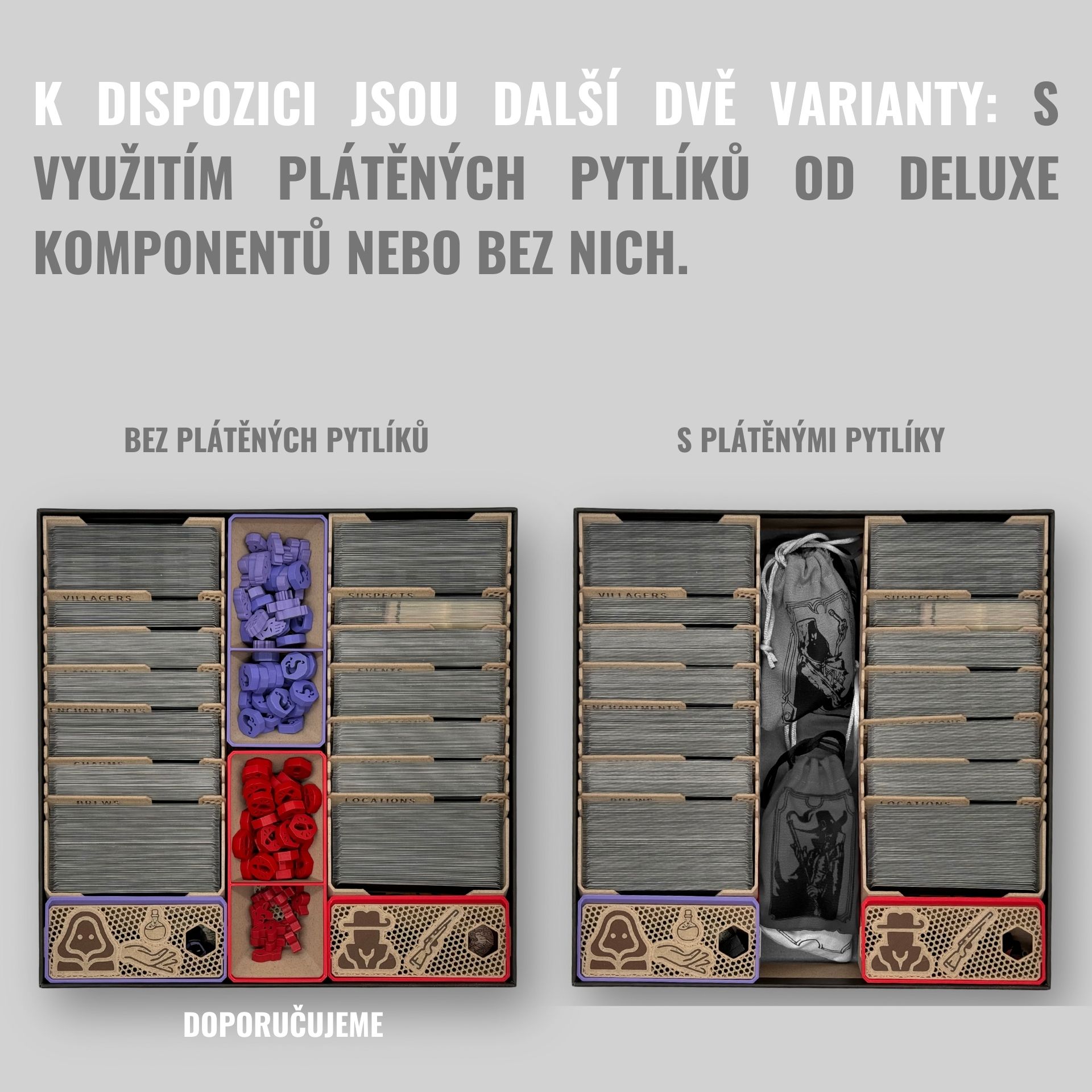 Junta Kacíř: Zkáza Roanoke - INSERT do hry (79277) Barva: Deluxe dřevo Obrázek