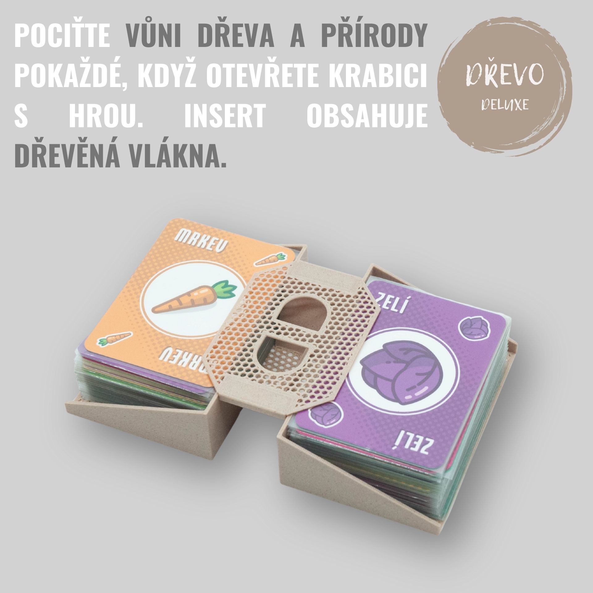 Junta Zbodni salát - INSERT do hry (79286) Barva: Deluxe dřevo