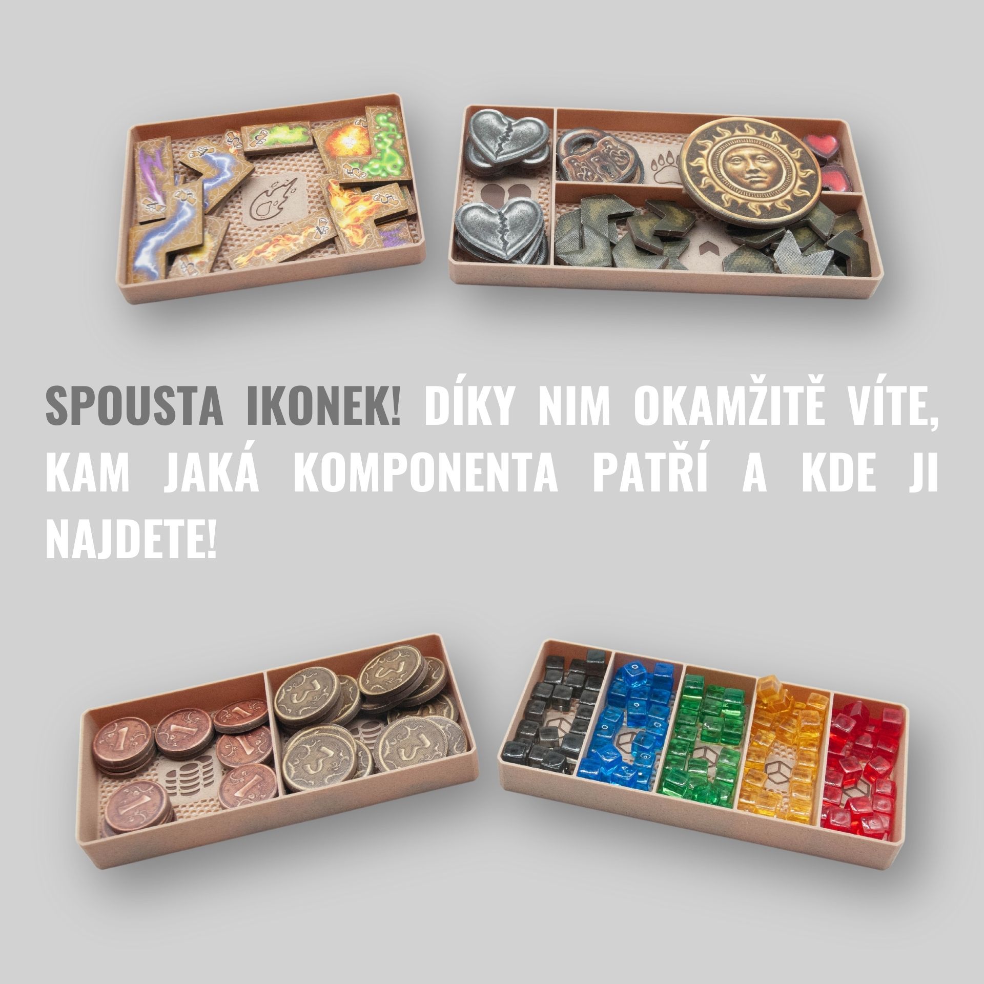 Junta Amulet - INSERT do hry (79289) Barva: Černá Obrázek