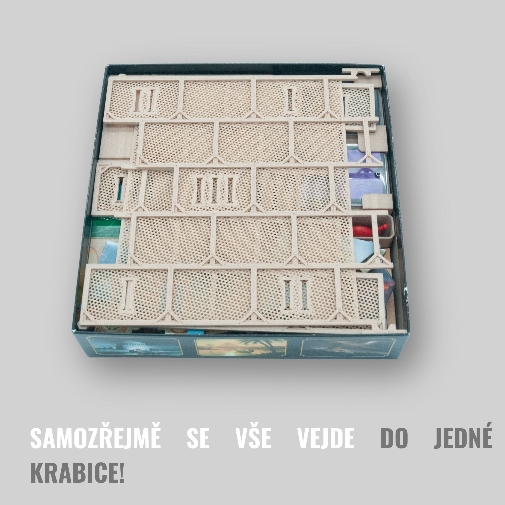 Junta 7 Divů světa: Duel - INSERT do hry (79292) Barva: Deluxe dřevo Obrázek