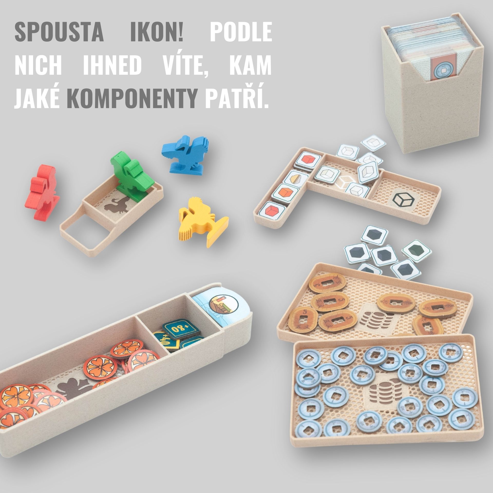 Junta Bílý hrad - INSERT do hry (79298) Barva: Černá Obrázek