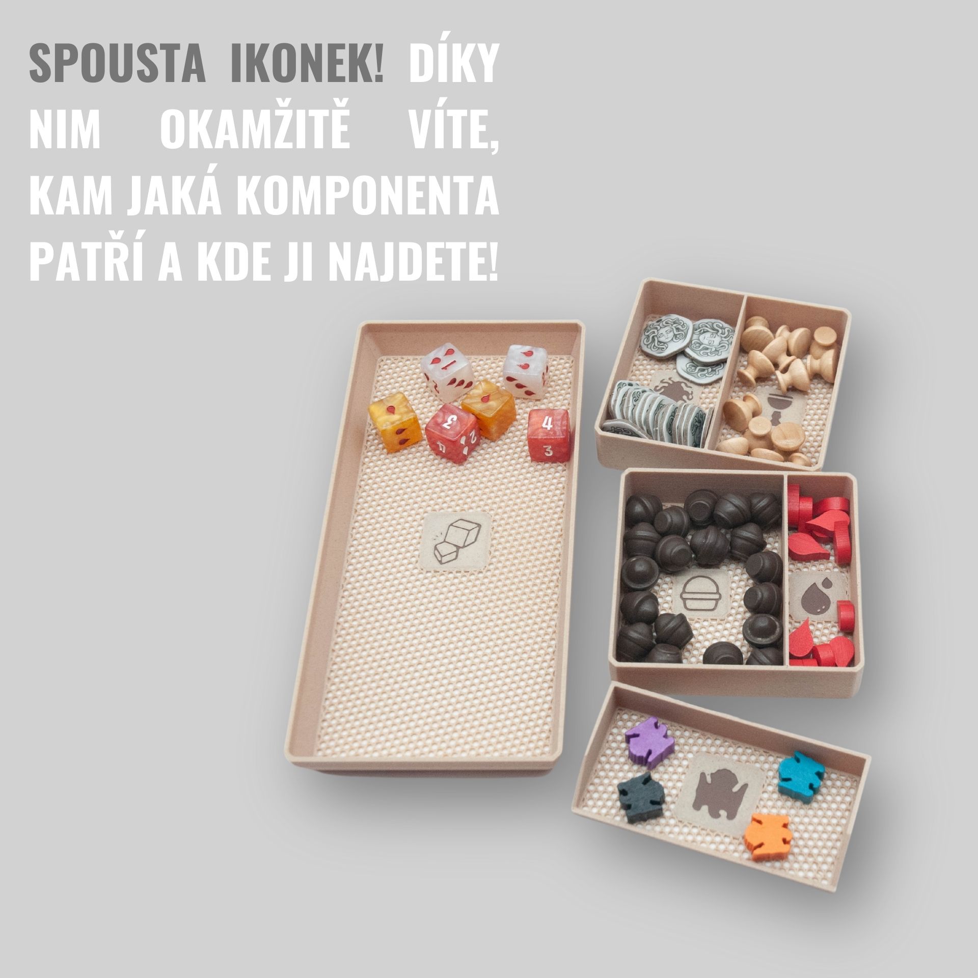 Junta Nájezdníci ze Skýtie - INSERT do hry (79304) Barva: Černá Obrázek