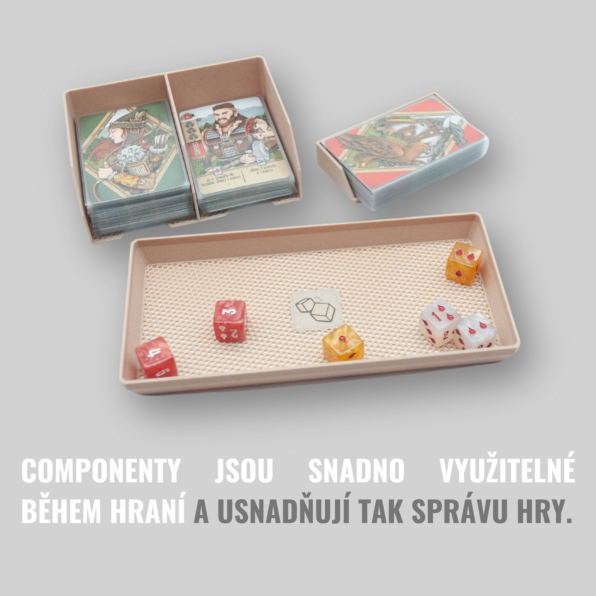 Junta Nájezdníci ze Skýtie - INSERT do hry (79304) Barva: Černá Obrázek