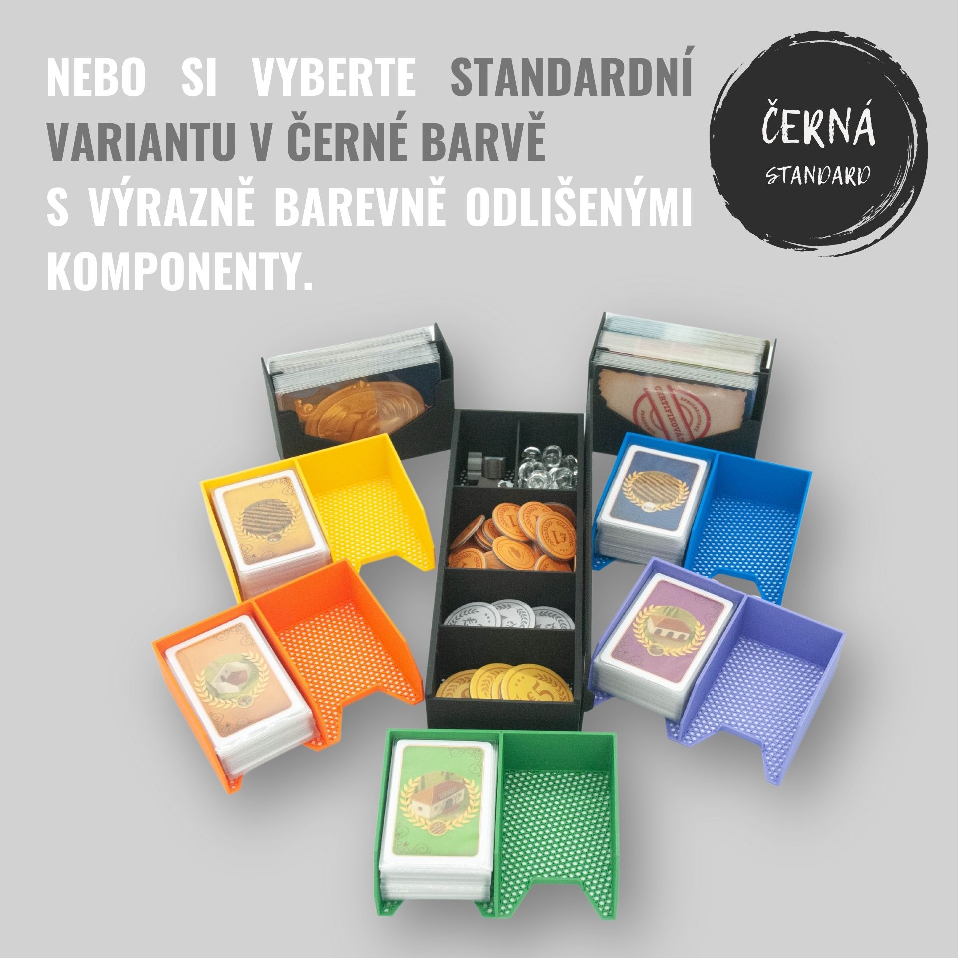 Junta Vinohrad - INSERT do hry (79307) Barva: Černá