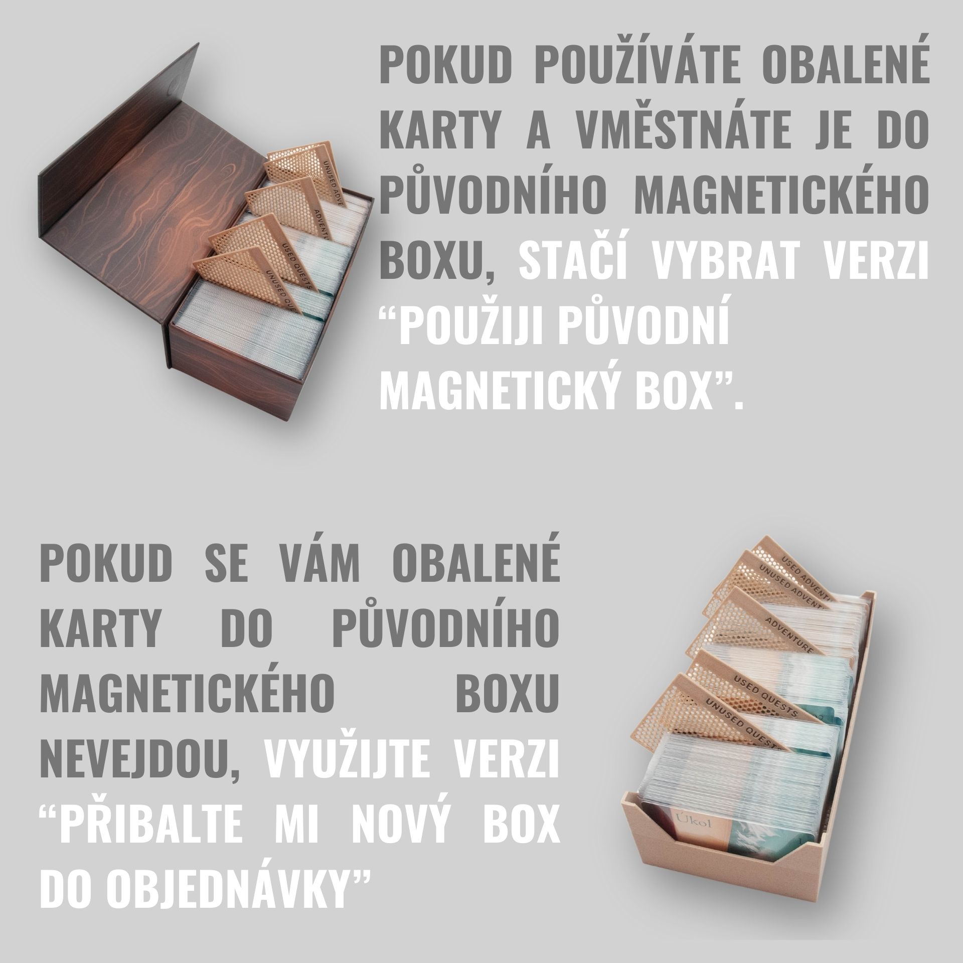 Junta Spící bohové - INSERT do hry (79364) Barva: Deluxe dřevo Obrázek