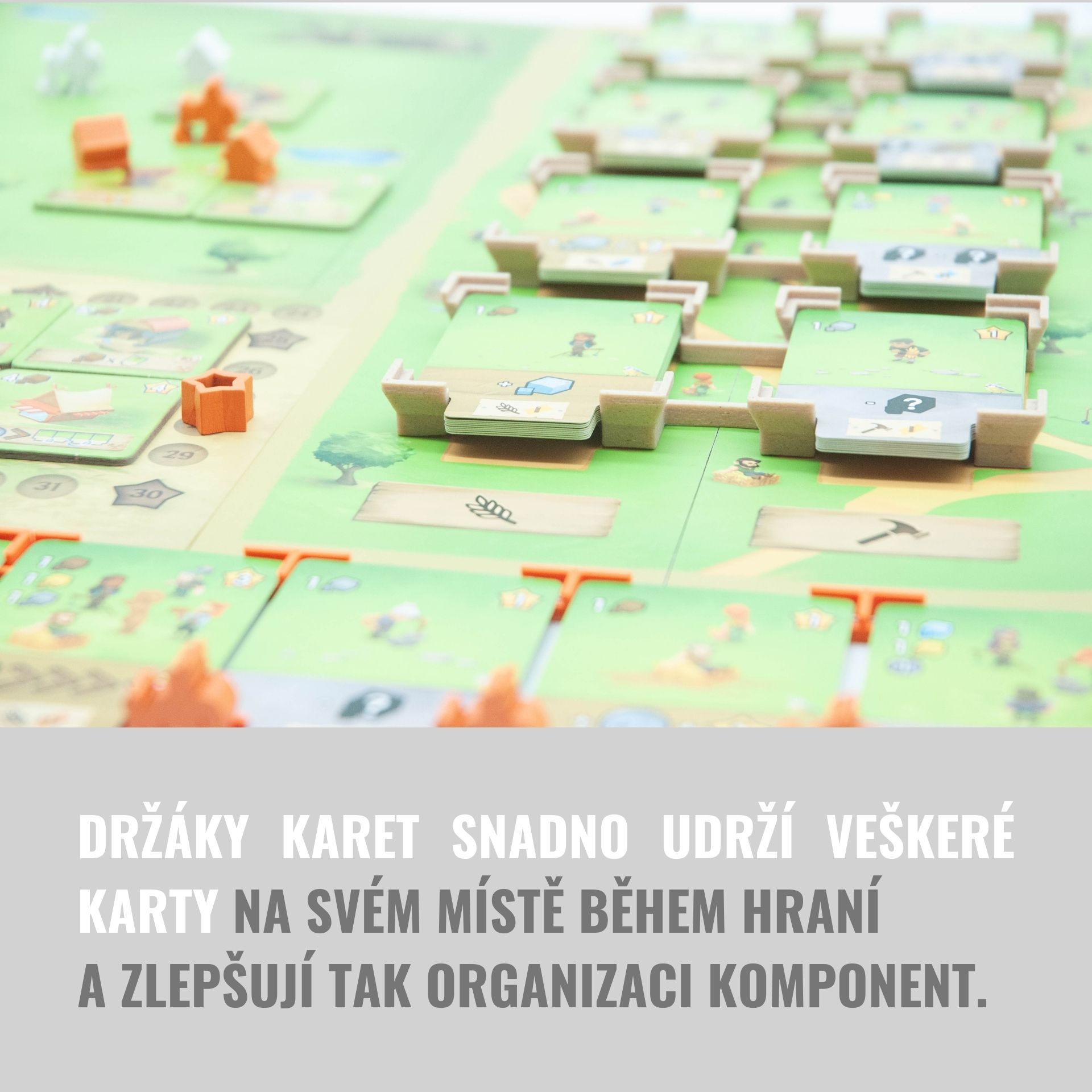 Junta Naše osada - INSERT do hry (79370) Barva: Deluxe dřevo Obrázek