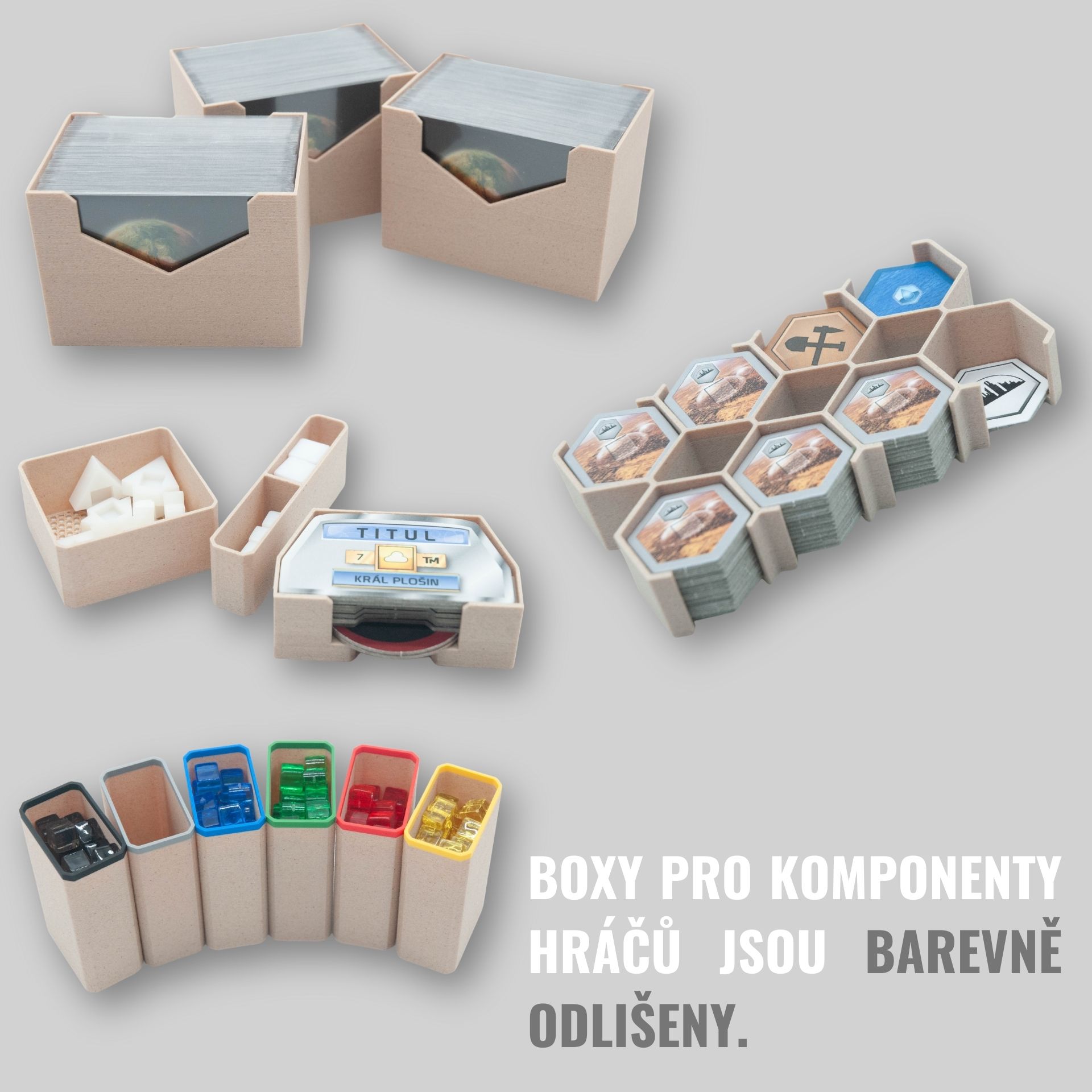 Junta Mars Teraformace - INSERT do hry (79376) Barva: Deluxe dřevo Obrázek