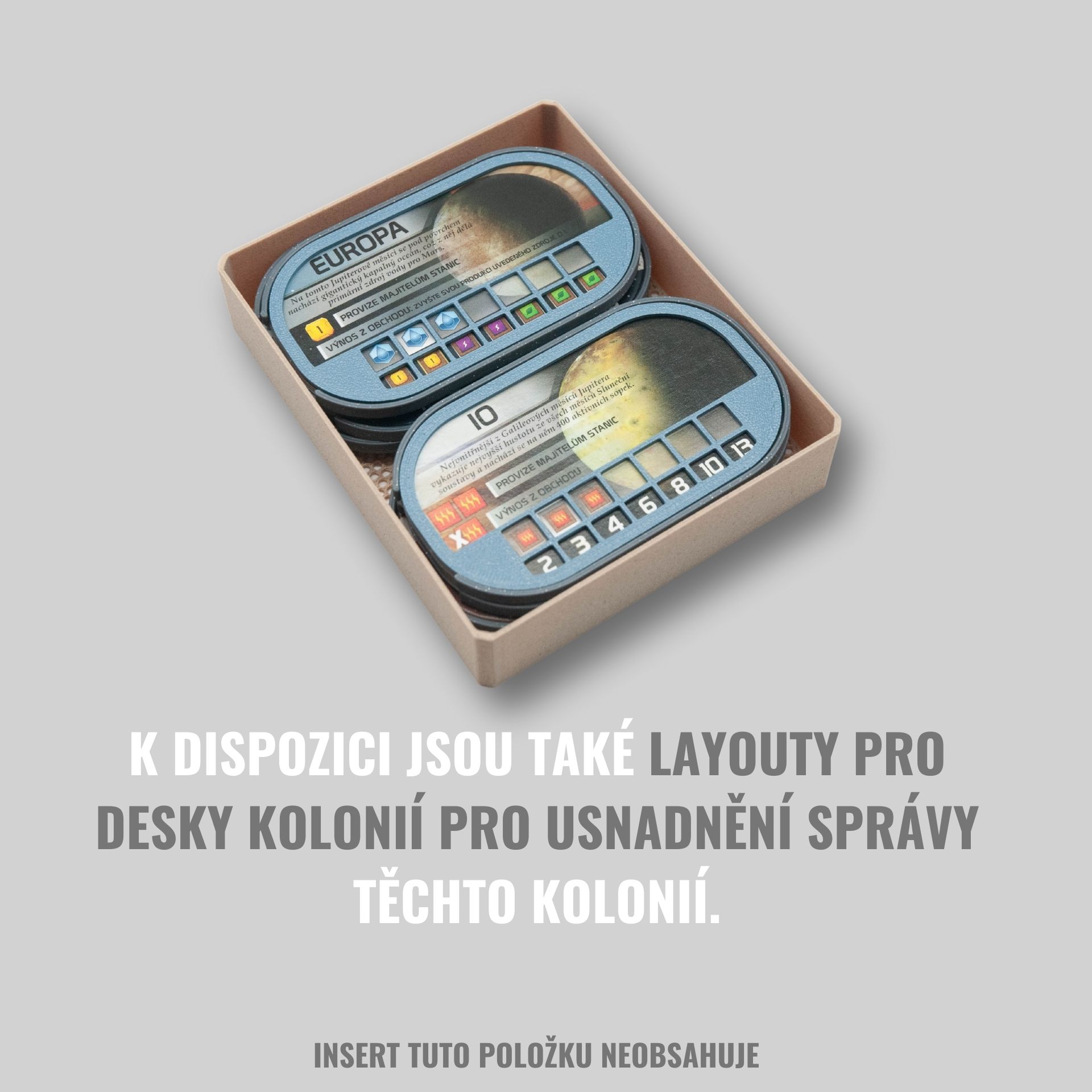 Junta Mars Teraformace - INSERT do hry (79376) Barva: Deluxe dřevo Obrázek