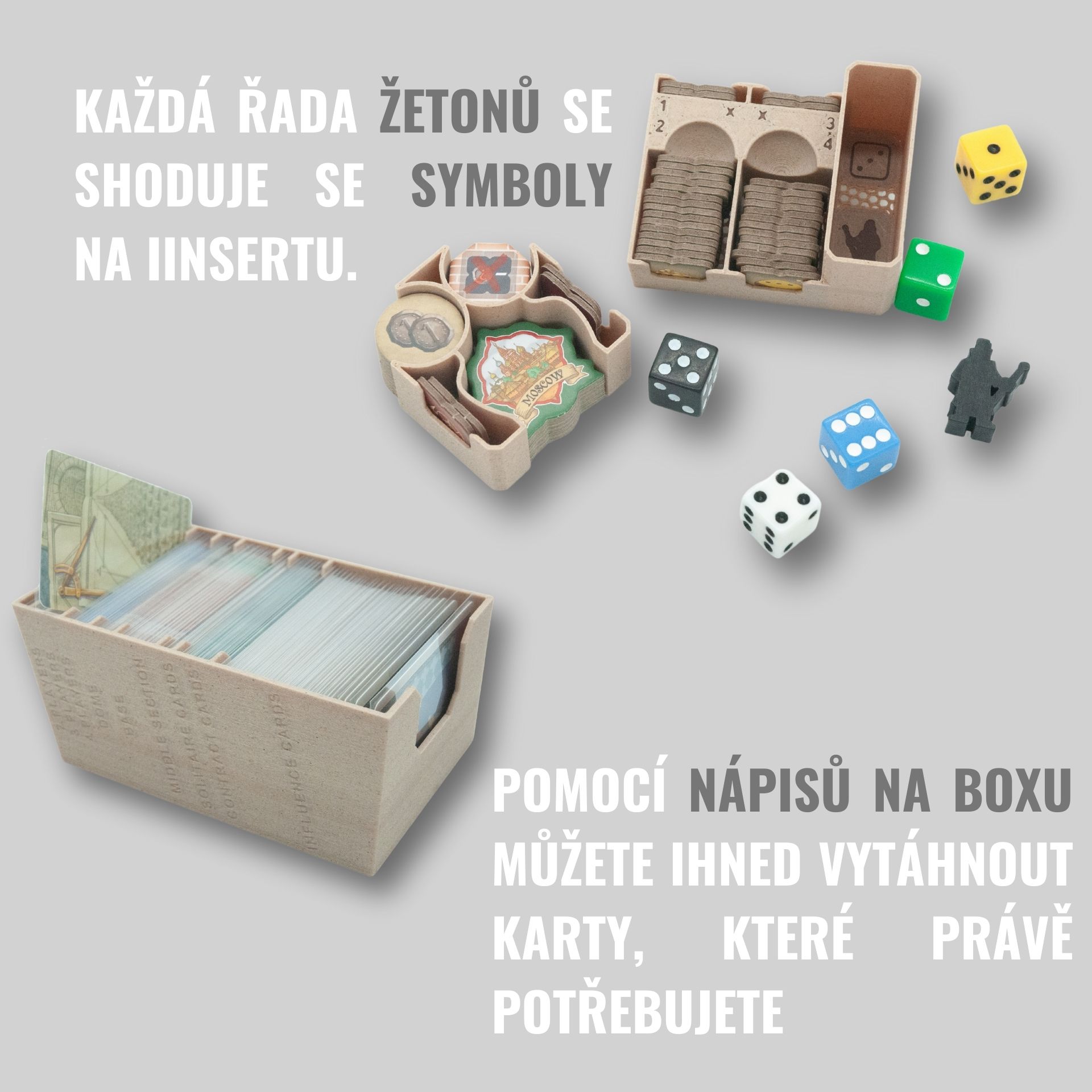 Junta Katedrála - INSERT do hry (79382) Barva: Deluxe dřevo Obrázek