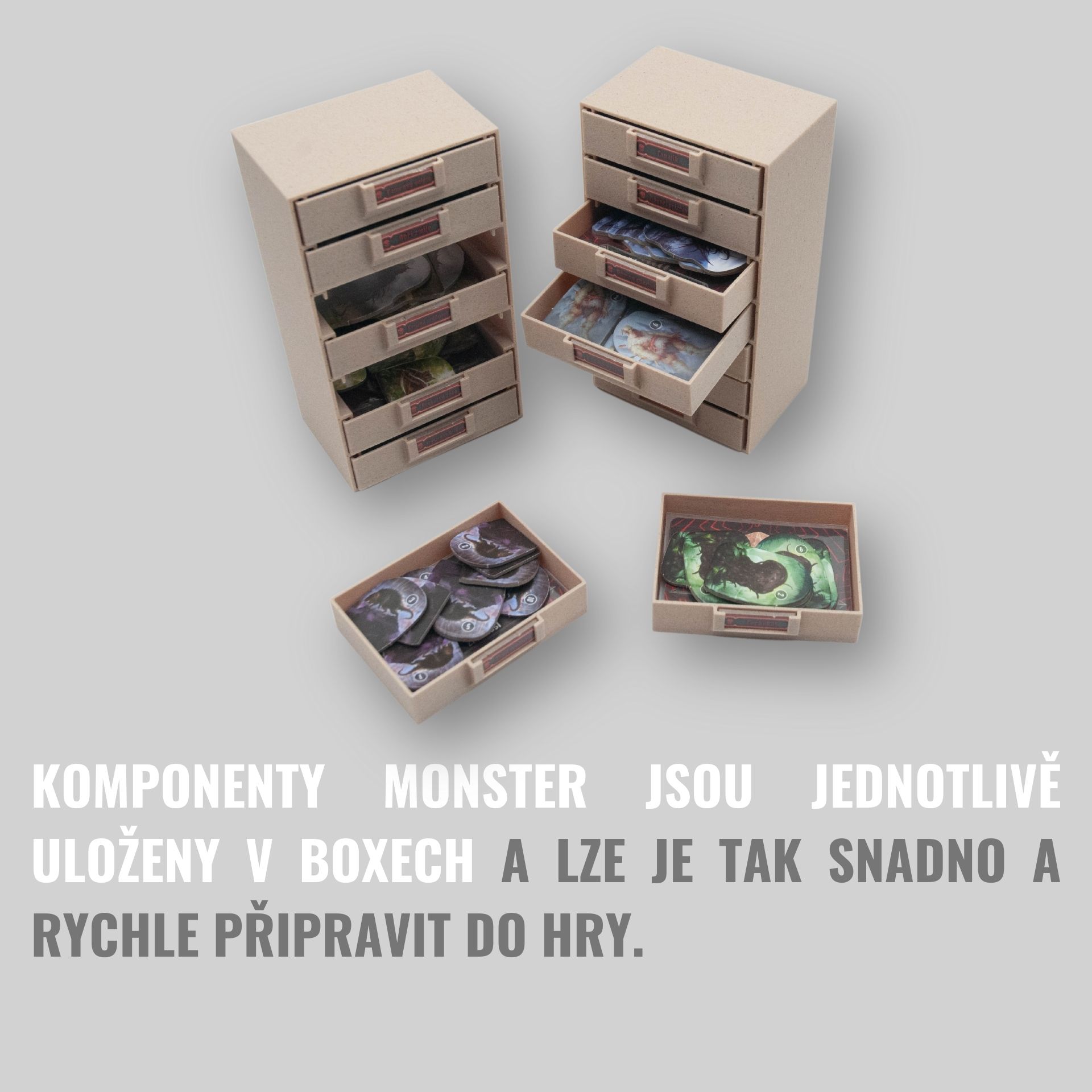 Junta Gloomhaven: Lví chřtán - INSERT do hry (79406) Barva: Černá Obrázek