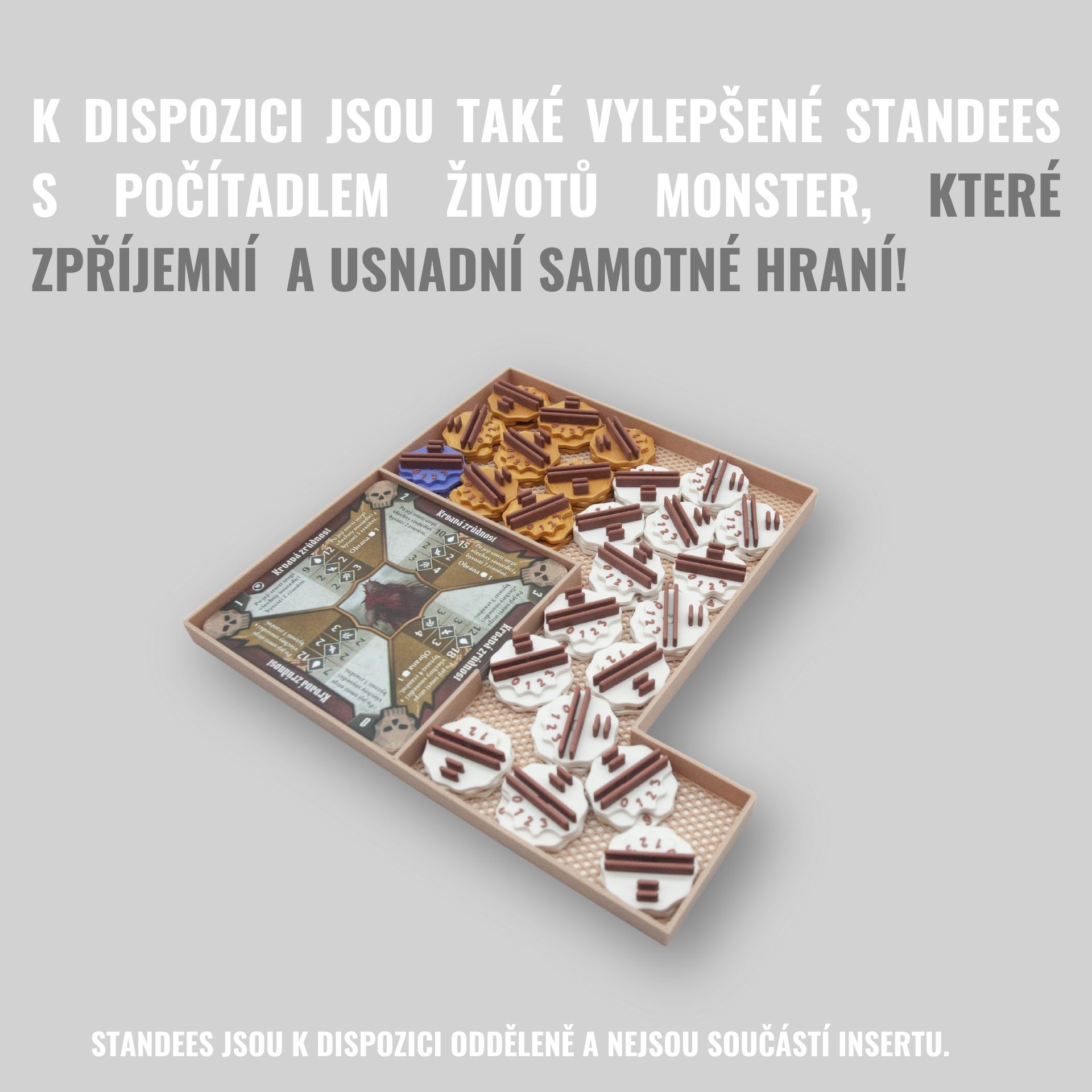 Junta Gloomhaven: Lví chřtán - INSERT do hry (79406) Barva: Černá Obrázek