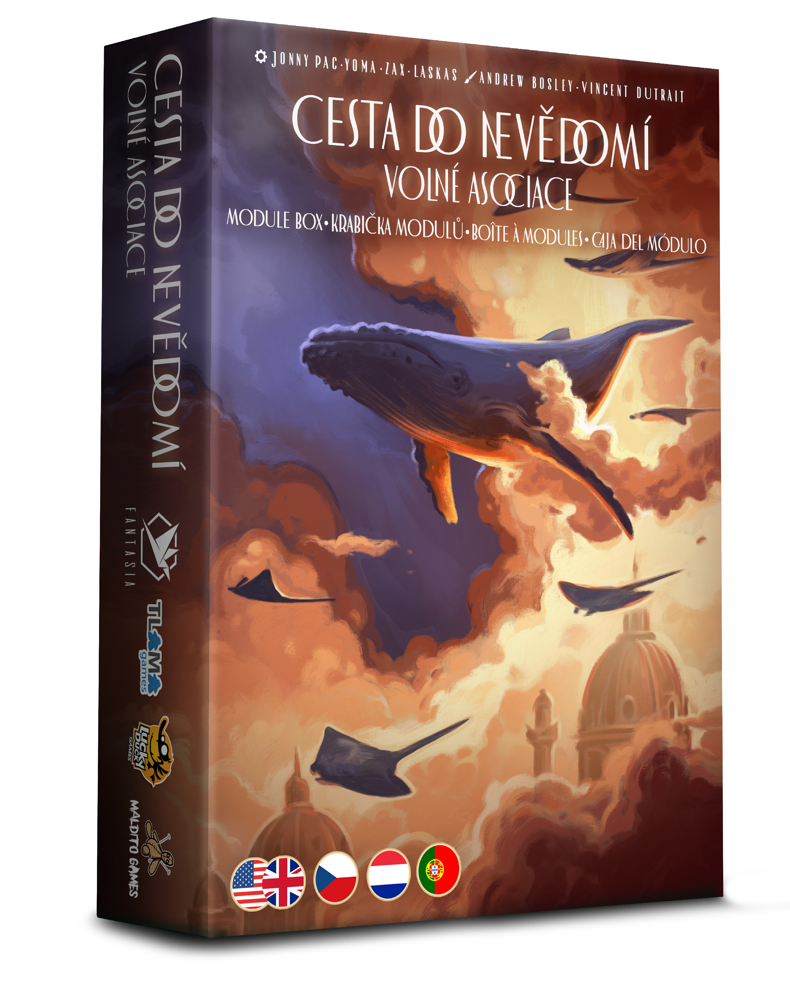TLAMA games Cesta do nevědomí: Volné asociace krabička modulů (Unconscious Mind: Free Association Module Box EN, CZ, NL, P)