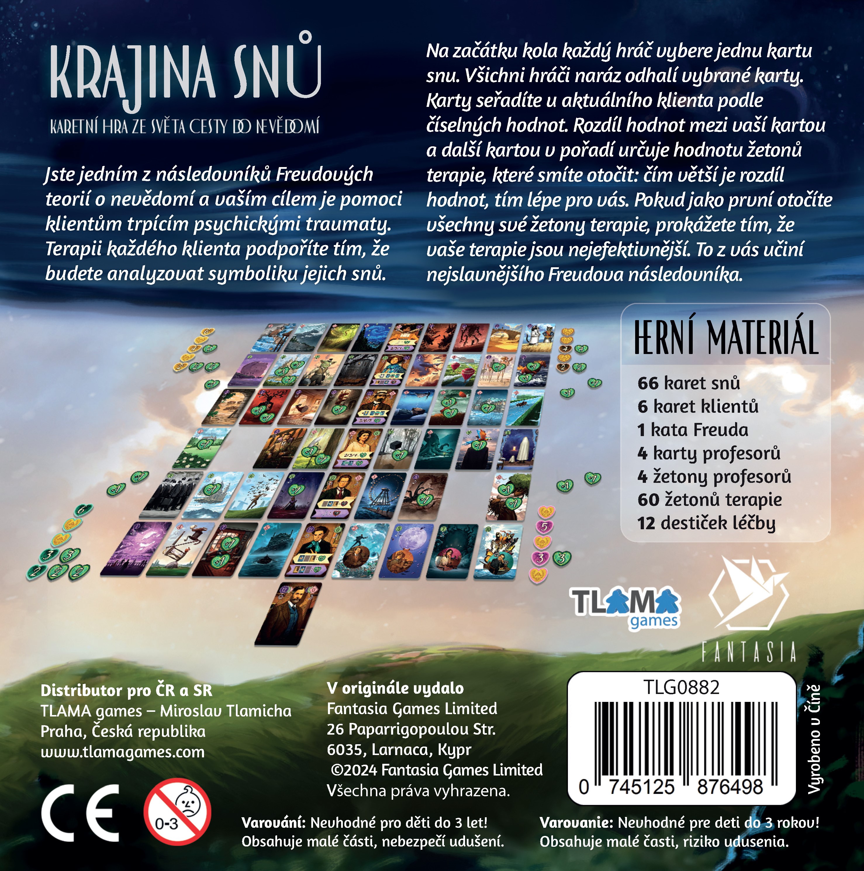 TLAMA games Krajina snů: Karetní hra ze světa Cesty do nevědomí Obrázek