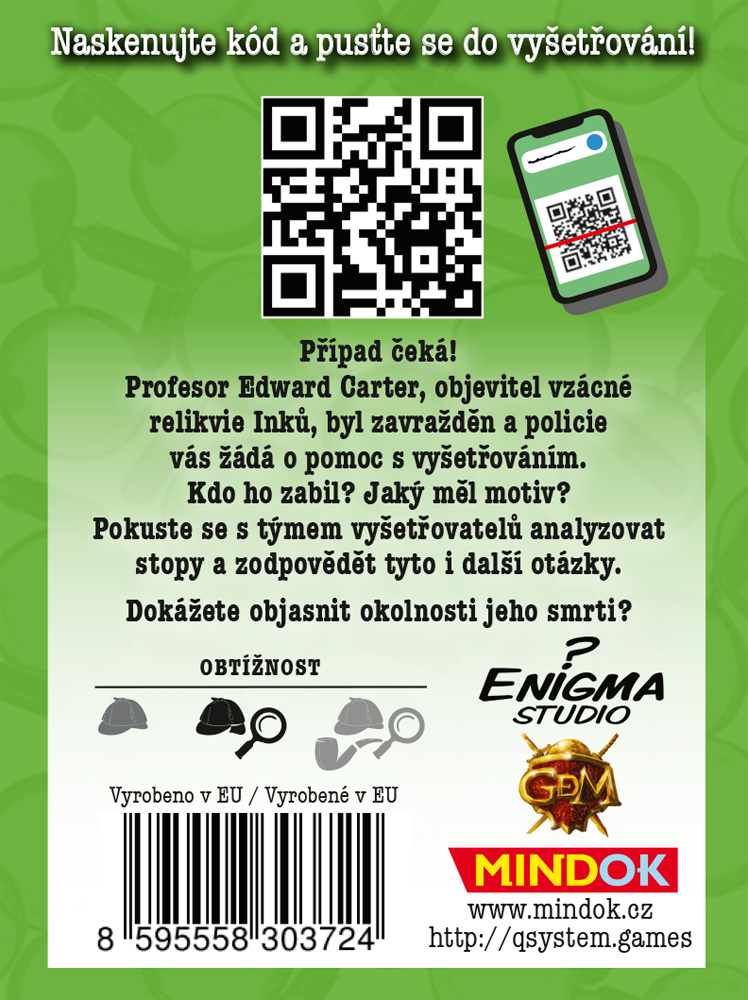 Mindok Sherlock 1: Poslední výzva Obrázek