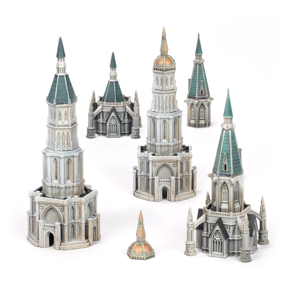 Games Workshop Legions Imperialis – Civitas Imperialis Spires Obrázek