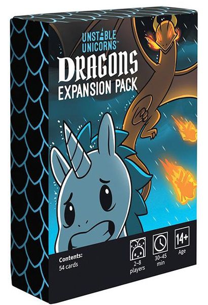 TeeTurtle Unstable Unicorns Dragons Expansion