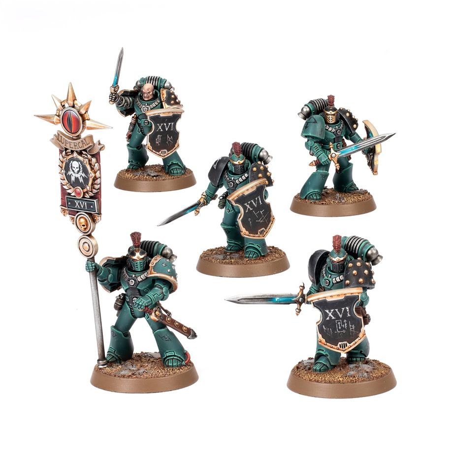 Games Workshop MKVI Legion Command Squad Obrázek