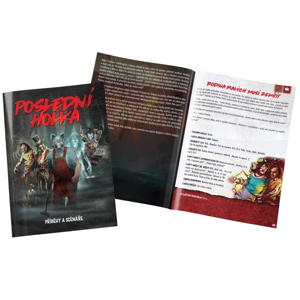 REXhry Poslední holka: Příběhy a scénáře Obrázek