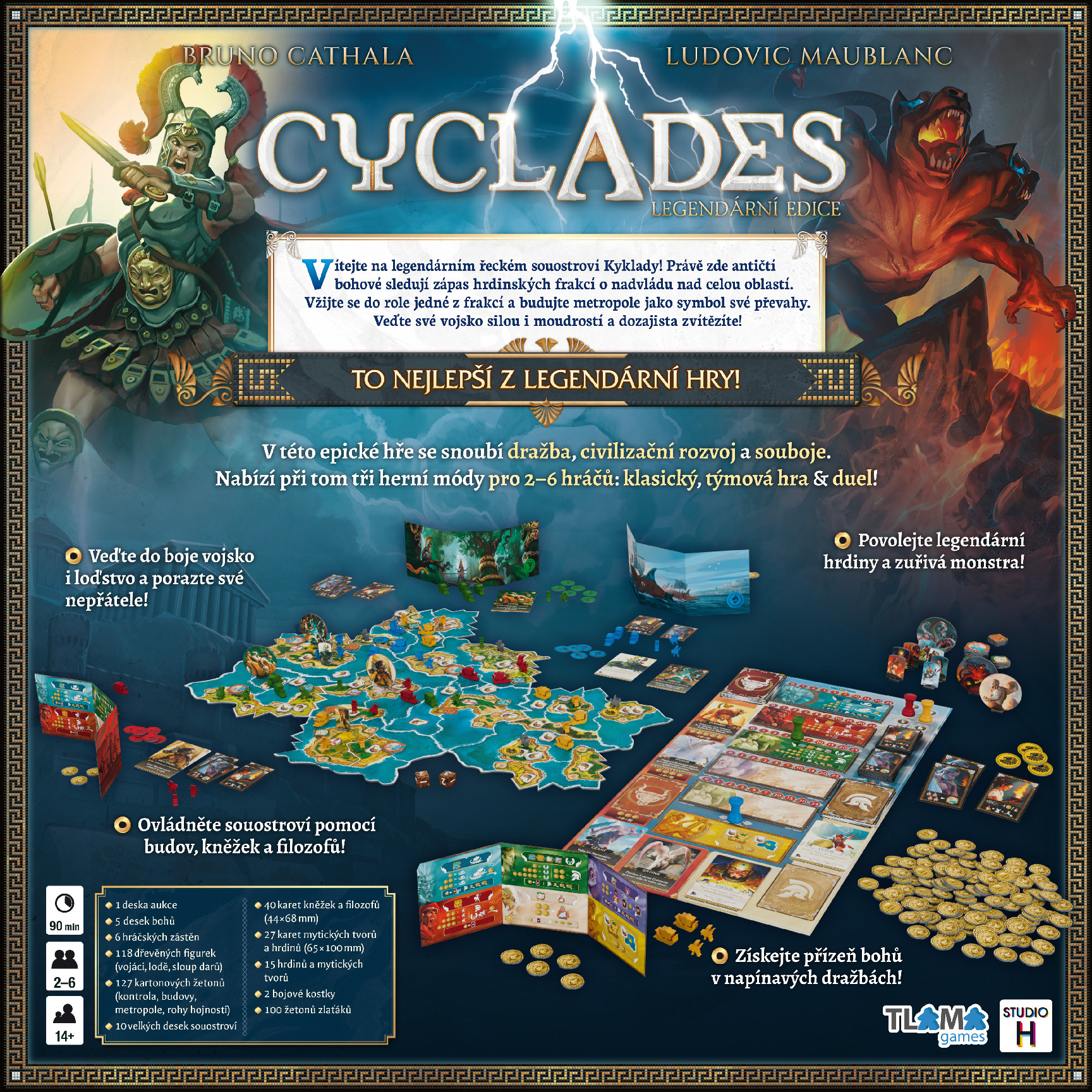 TLAMA games Cyclades: Legendární edice Obrázek