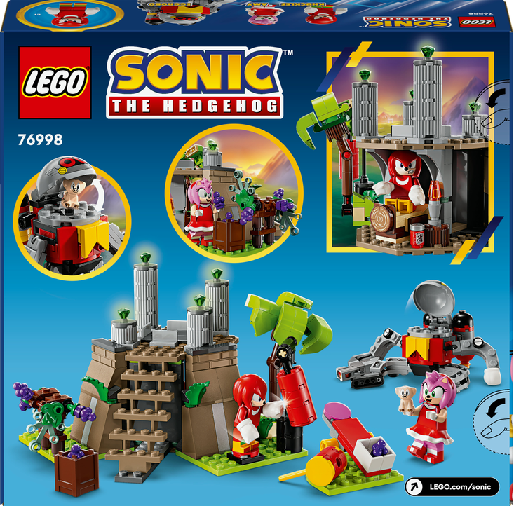 LEGO® Sonic The Hedgehog™ Knuckles a chrám Master Emerald 76998 Obrázek