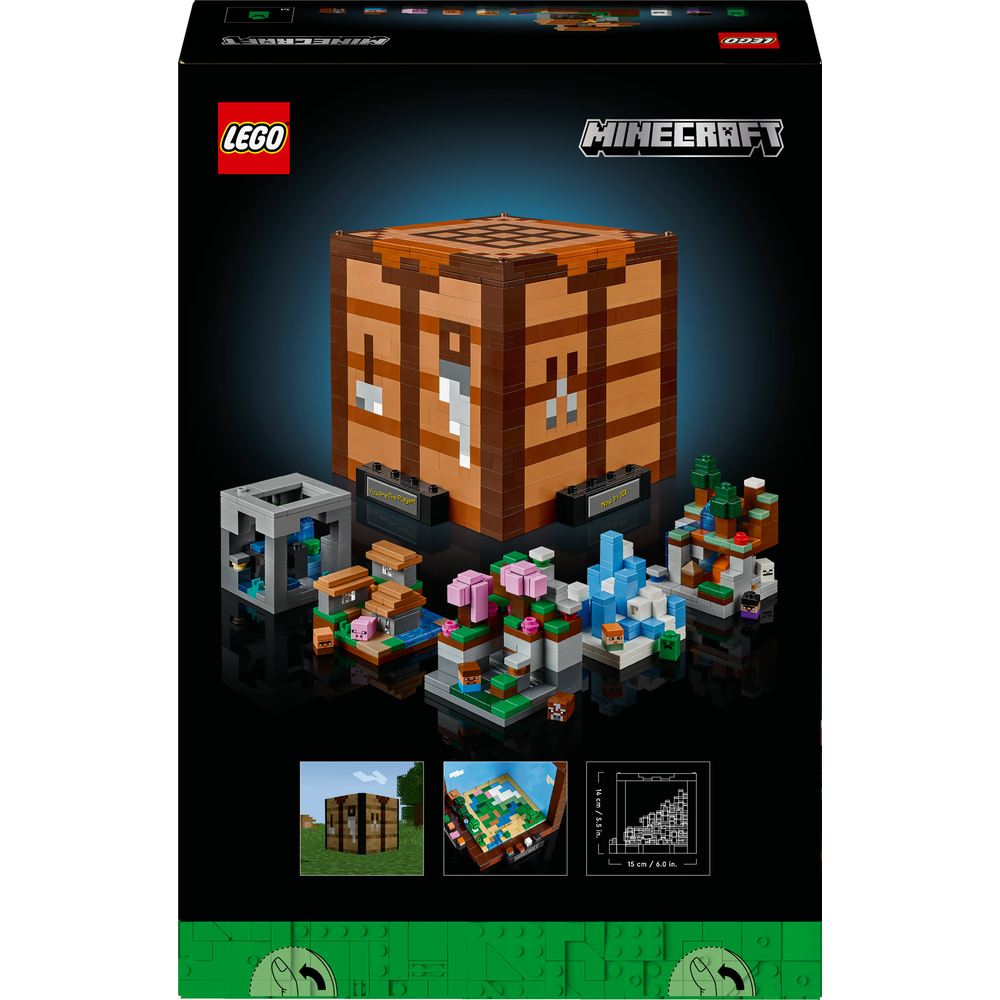LEGO® Minecraft® Pracovní stůl 21265 Obrázek