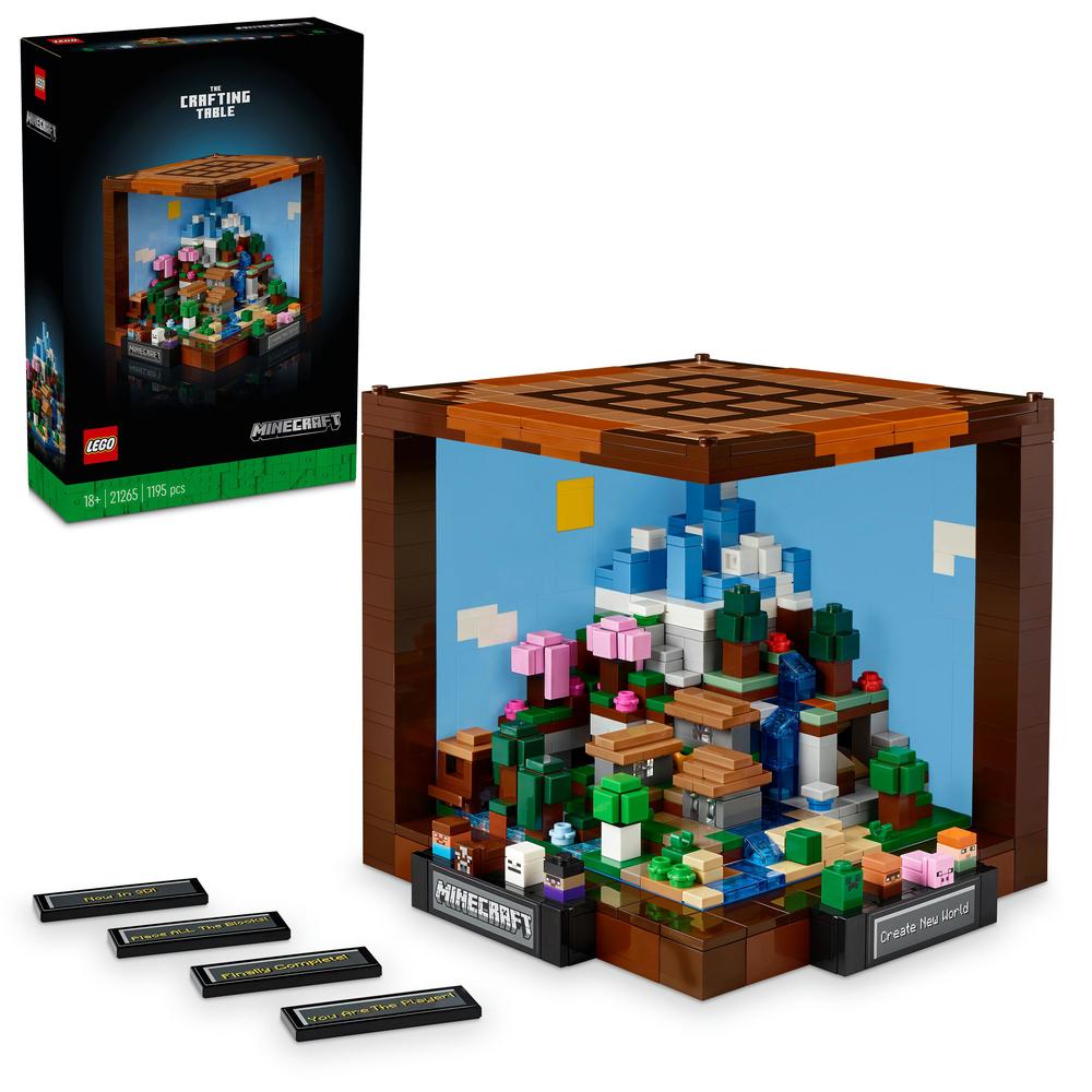 LEGO® Minecraft® Pracovní stůl 21265 Obrázek