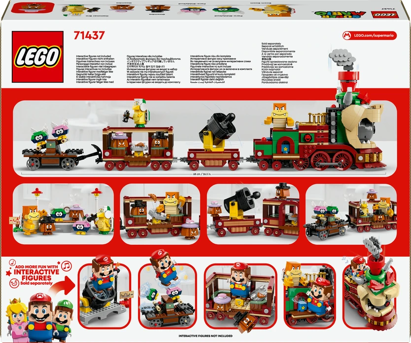 LEGO® Super Mario™ Bowserův rychlík 71437 Obrázek