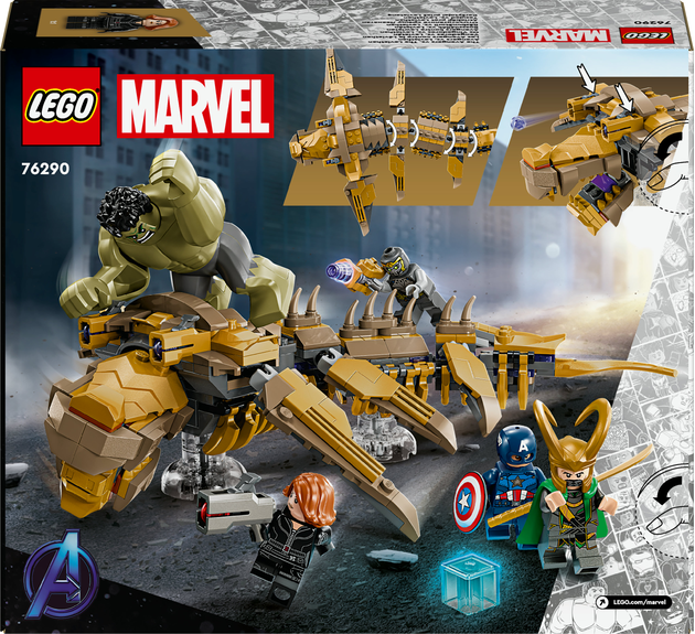 LEGO® Marvel Avengers vs. Leviathan 76290 Obrázek