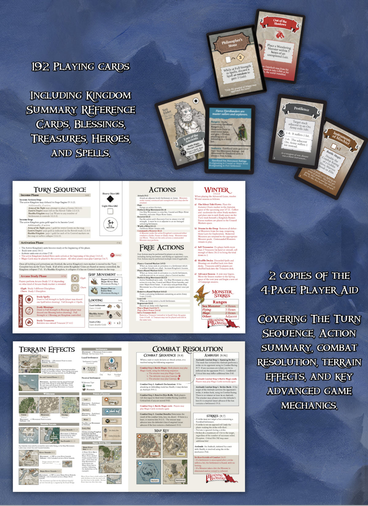 Compass Games Burning Banners: Rage of the Witch Queen Obrázek