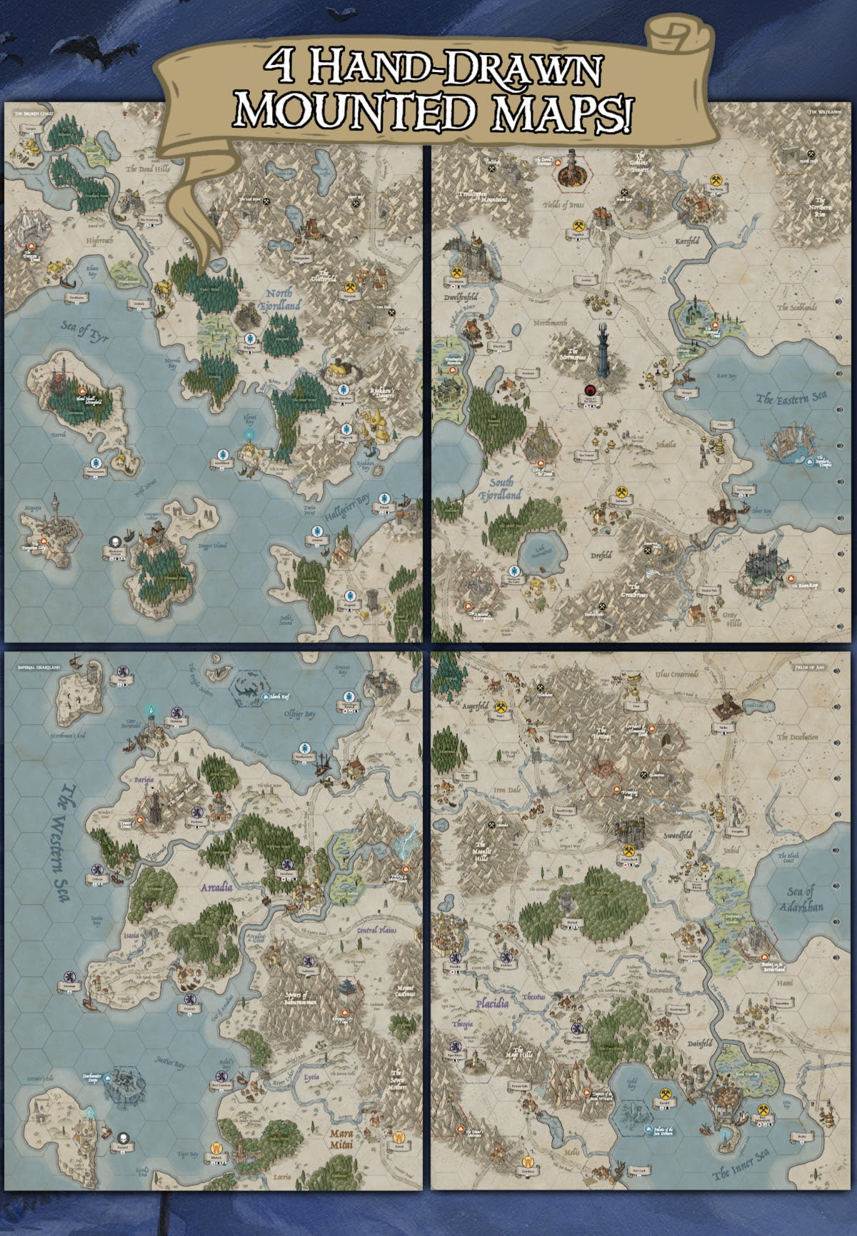 Compass Games Burning Banners: Rage of the Witch Queen Obrázek