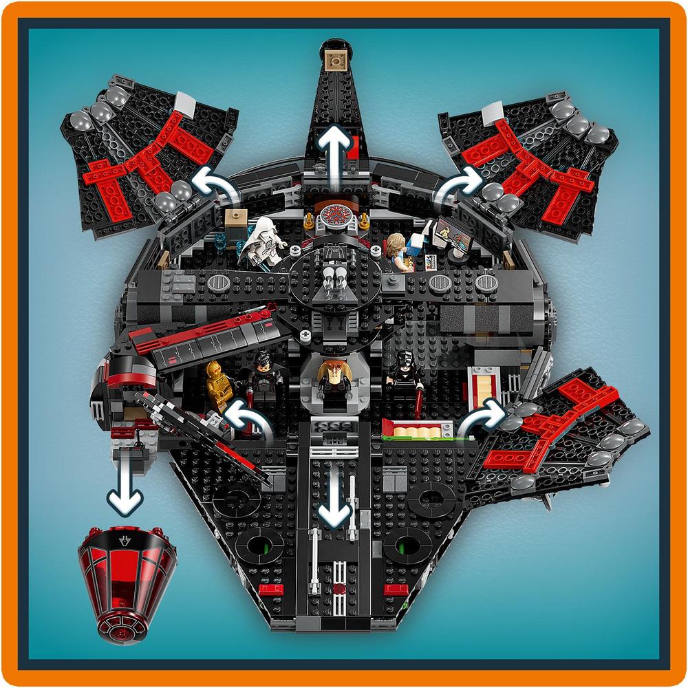 LEGO® Star Wars™ Temný Falcon 75389 Obrázek
