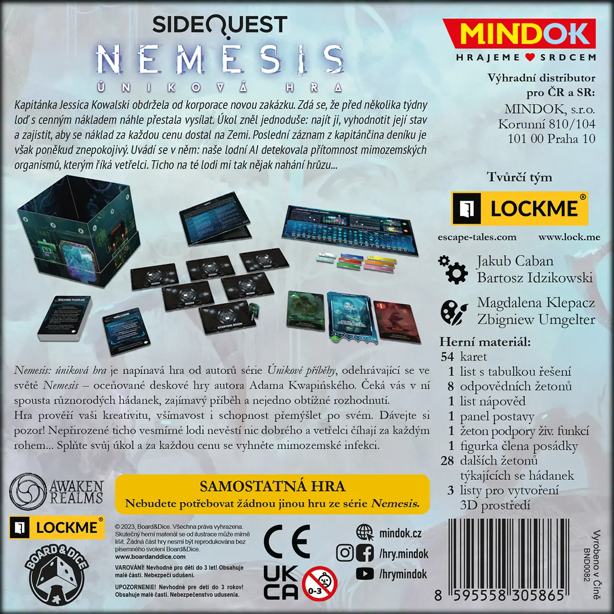 Mindok Nemesis: Úniková hra - CZ Obrázek