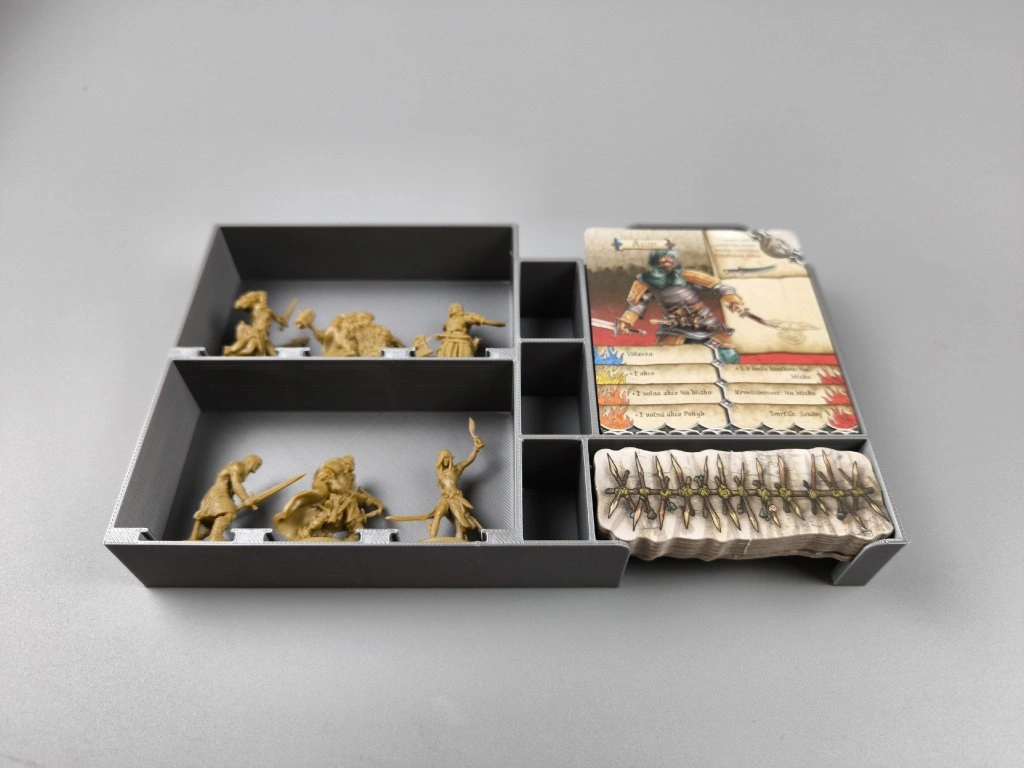 inserty.cz Insert: Zombicide Zelená horda (černý, 0064) Obrázek