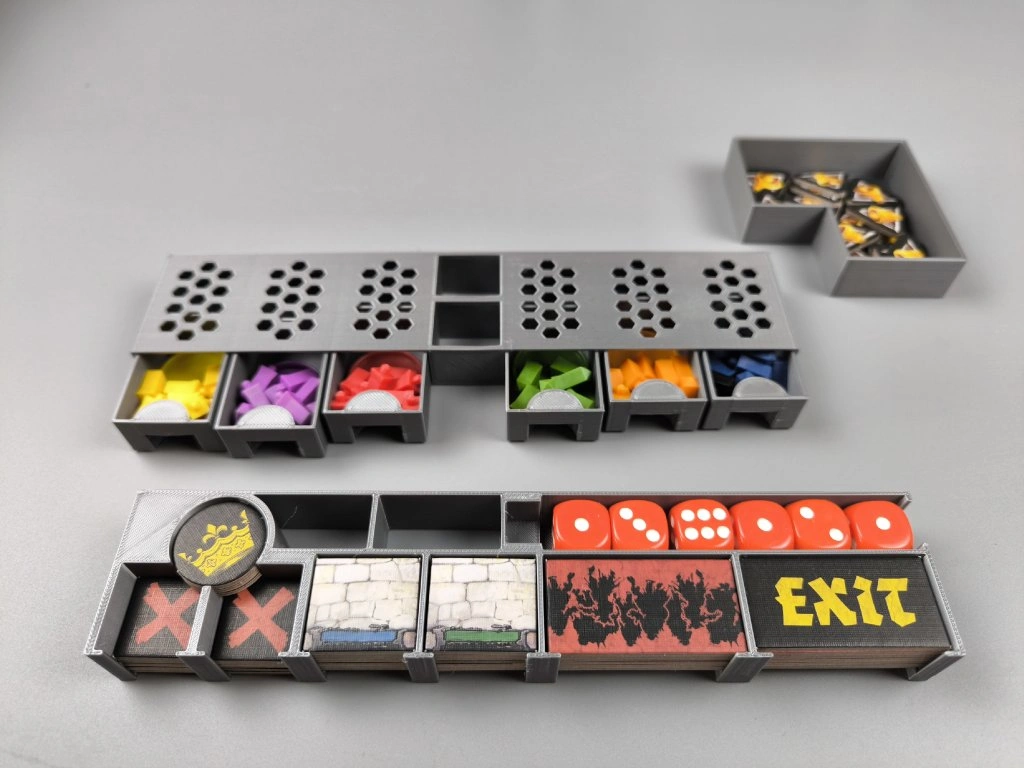 inserty.cz Insert: Zombicide Zelená horda (černý, 0064) Obrázek