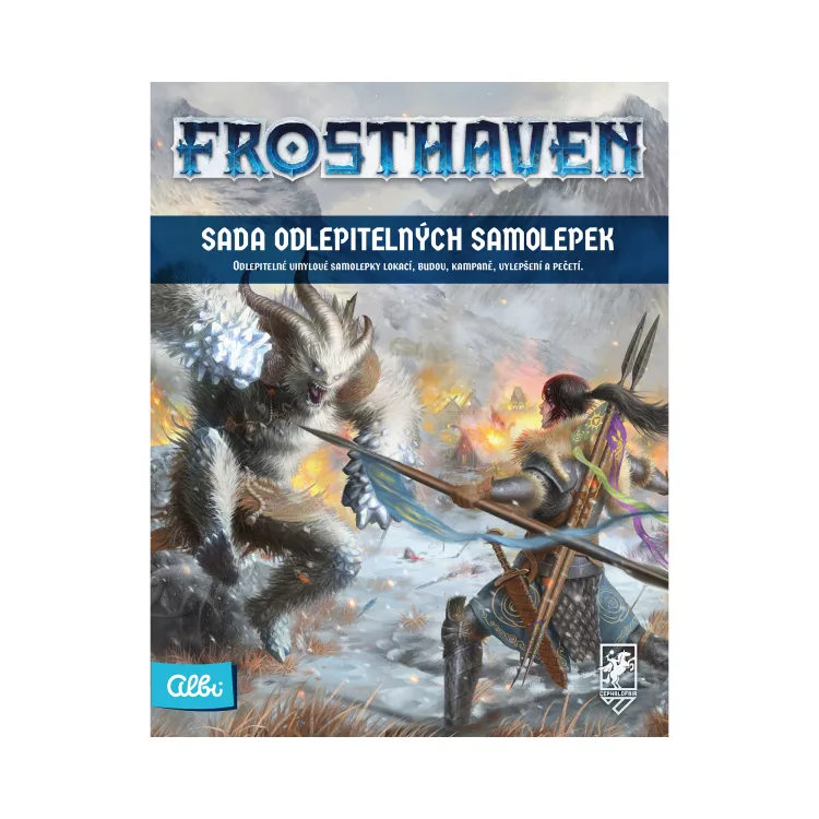 Albi Frosthaven - Odlepitelné samolepky - CZ Obrázek