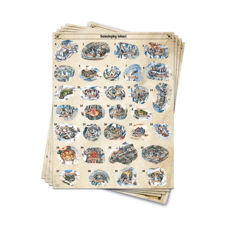 Albi Frosthaven - Odlepitelné samolepky - CZ Obrázek