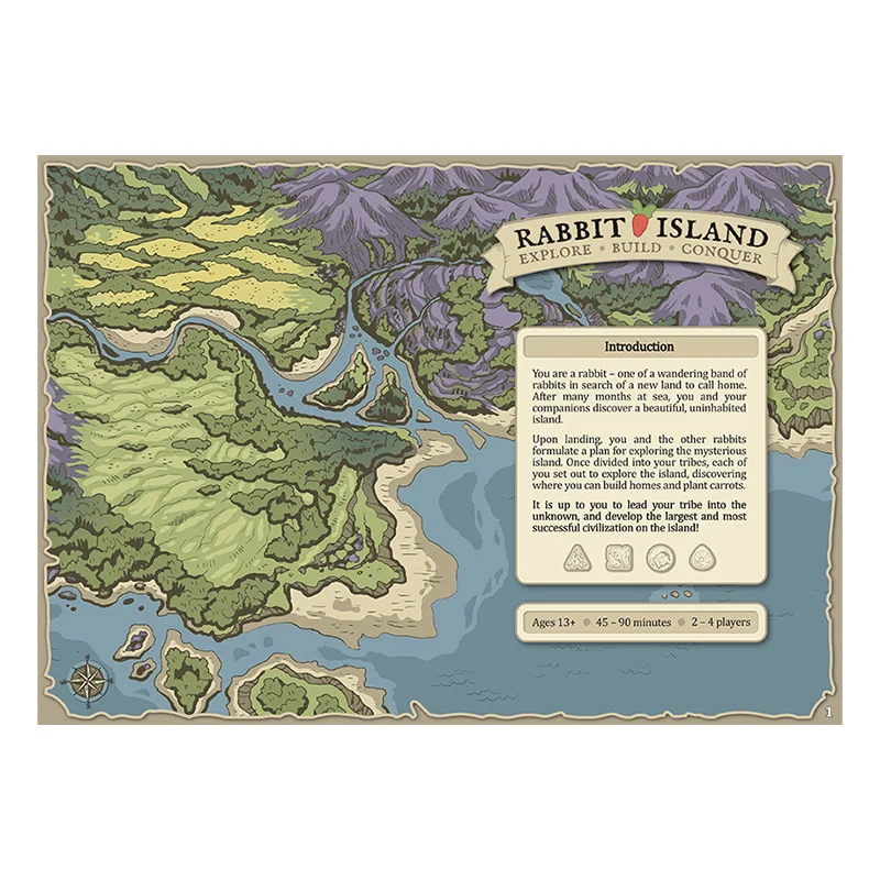 Infinite Heart Games Rabbit Island: Explore, Build, Conquer - EN Obrázek