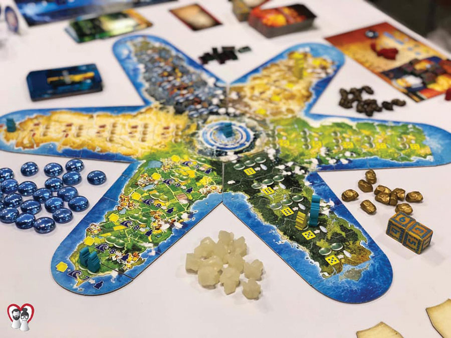 Elf Creek Games Atlantis Rising Deluxe Components Reprint