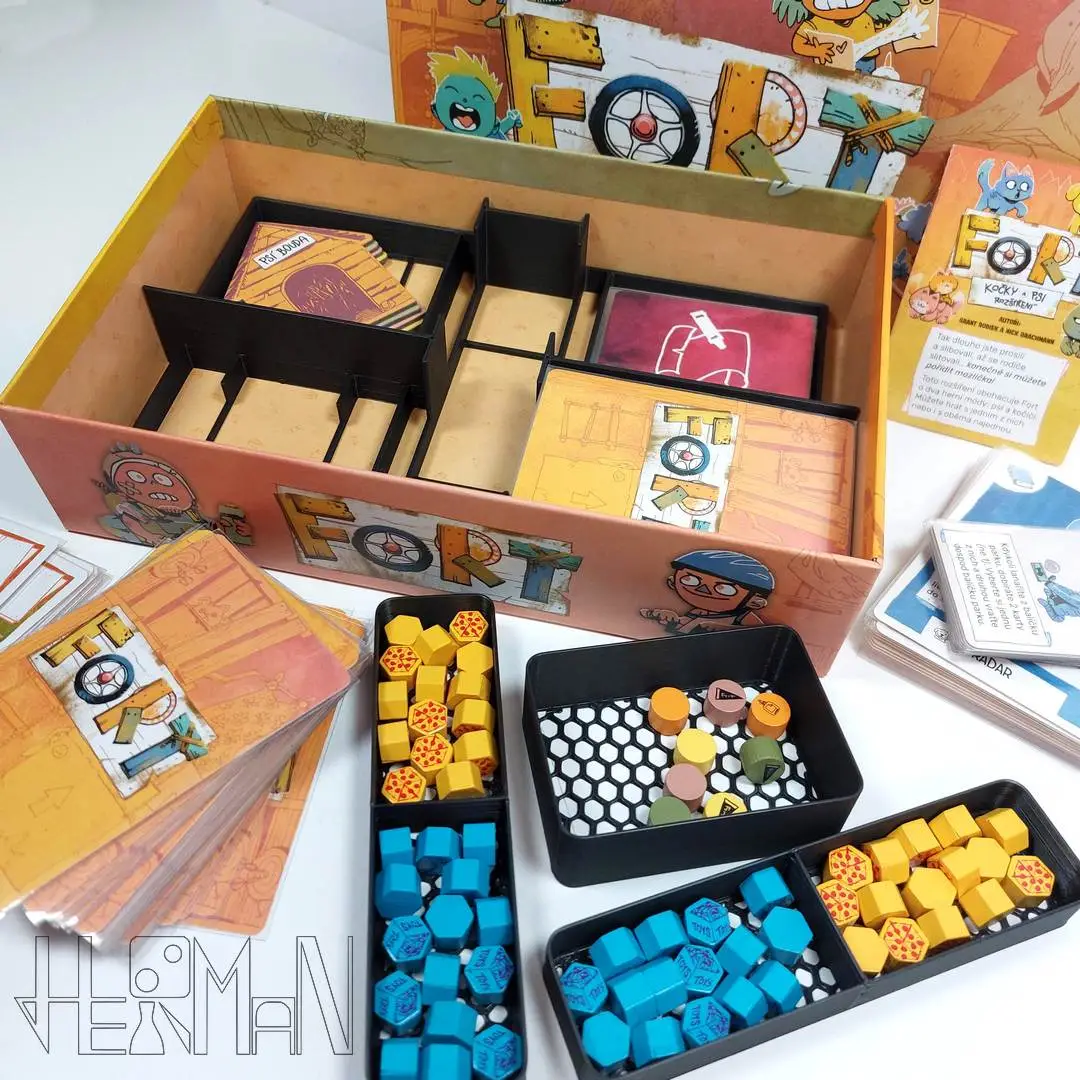 Inserty HERMAN Insert: Fort + Kočky a psi / Cats & Dogs Obrázek