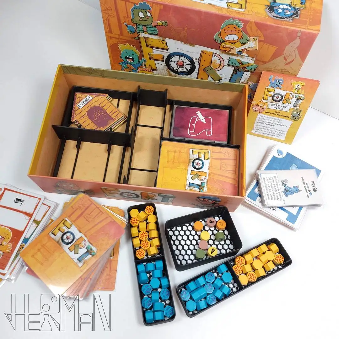 Inserty HERMAN Insert: Fort + Kočky a psi / Cats & Dogs Obrázek