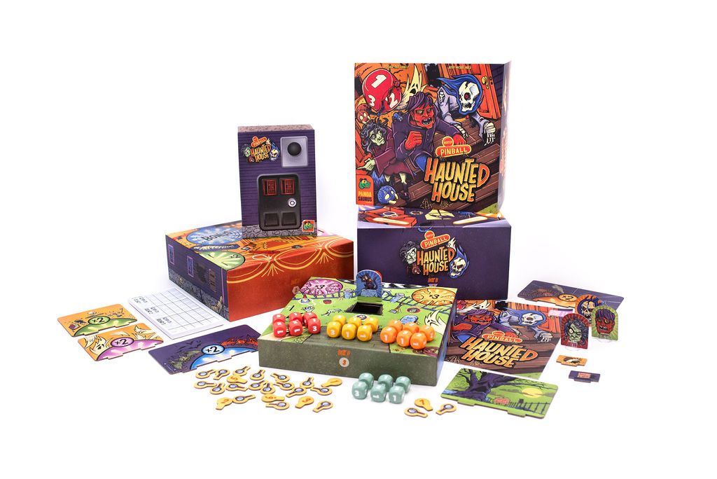 Pandasaurus Games Boxtop Pinball: Haunted House - EN Obrázek