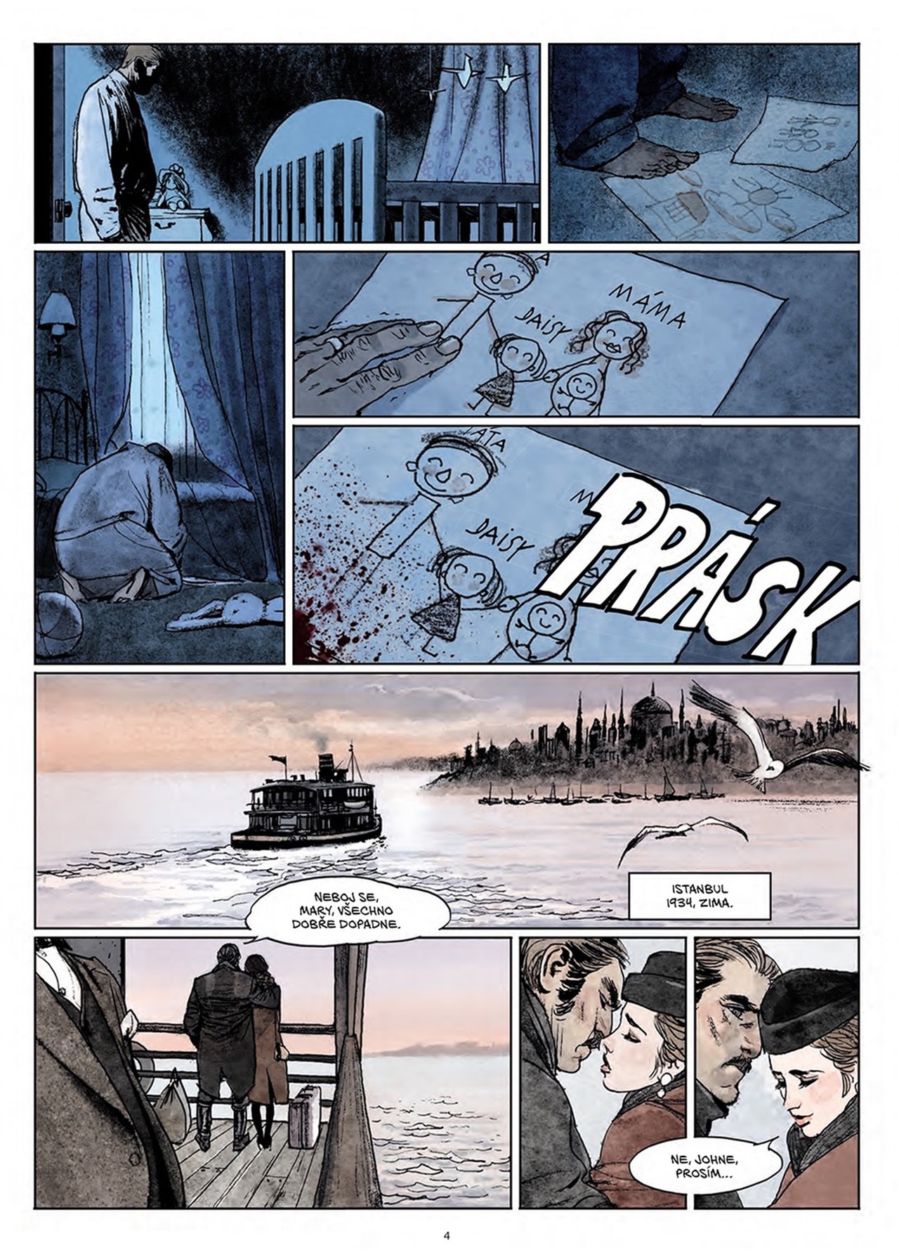 Slovart Hercule Poirot: Vražda v Orient-expresu - Grafický román Obrázek